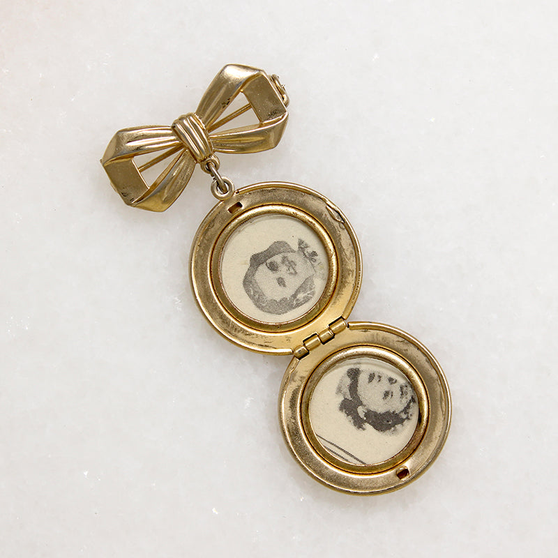 Charming Locket Brooch by Coro