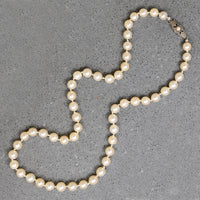 Princess Length Akoya Pearls with Silver Clasp