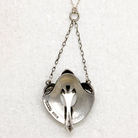 F.H.Adams Sterling & Enamel Arts & Crafts Necklace