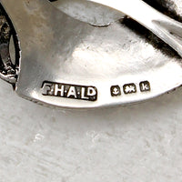 F.H.Adams Sterling & Enamel Arts & Crafts Necklace