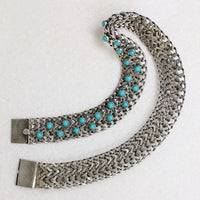 Sexy Mexican Sterling Silver Mesh Choker