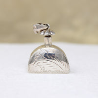 Vintage Sterling Silver Perfume Bottle Pendant