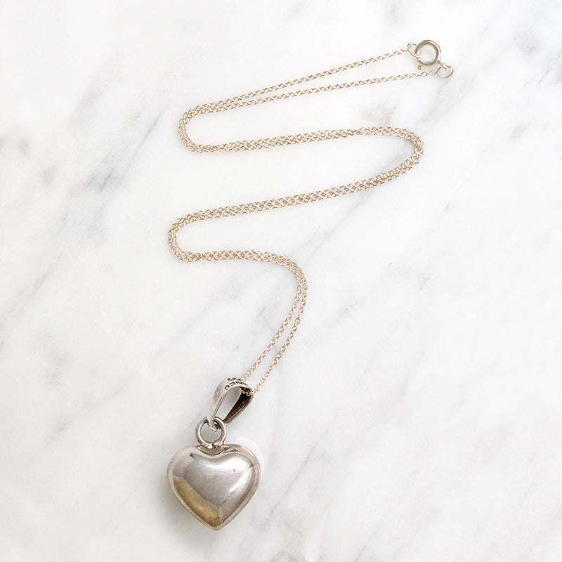 Fat & Sassy Heart-Shaped Bell Pendant