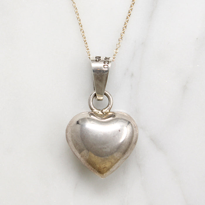 Fat & Sassy Heart-Shaped Bell Pendant