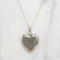 Hearts Within Hearts Sterling Silver Locket