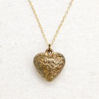 Darling Victorian Revival Heart Pendant