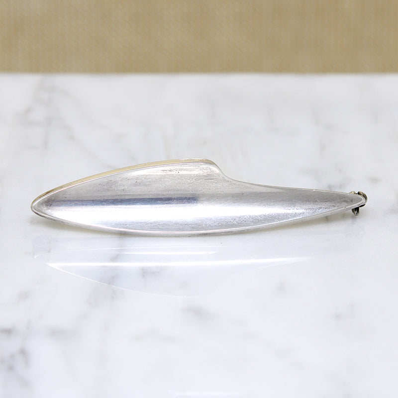 Dynamic Danish Modern Brooch Knudsen Design #2