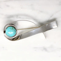 Flirty Great Falls Metal Works Fish Brooch