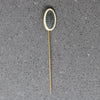 Guilloché Enamel & Gold Edwardian Stick Pin