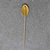 Guilloché Enamel & Gold Edwardian Stick Pin
