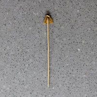 Busy Little Bee Gold & Pearl Stick Pin
