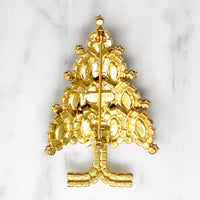 Eisenberg Ice Christmas Tree Brooch