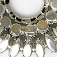 Bold Mid Century Eisenberg Ice Circle Brooch