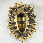 Uncanny Mask Brooch by Trifari