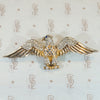 Majestic Sterling & Rhinestone Eagle Brooch by Trifari