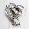 Sterling Lily Nosegay Brooch from Cal Art