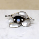 Sterling Lily Nosegay Brooch from Cal Art