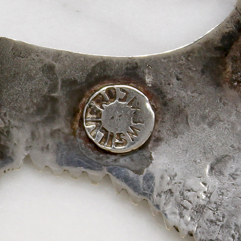 Good Girl Sweet Silver Dog Brooch