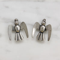 A Pair of Sterling Silver Dove Brooches by JewelArt