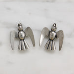 A Pair of Sterling Silver Dove Brooches by JewelArt