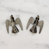 A Pair of Sterling Silver Dove Brooches by JewelArt