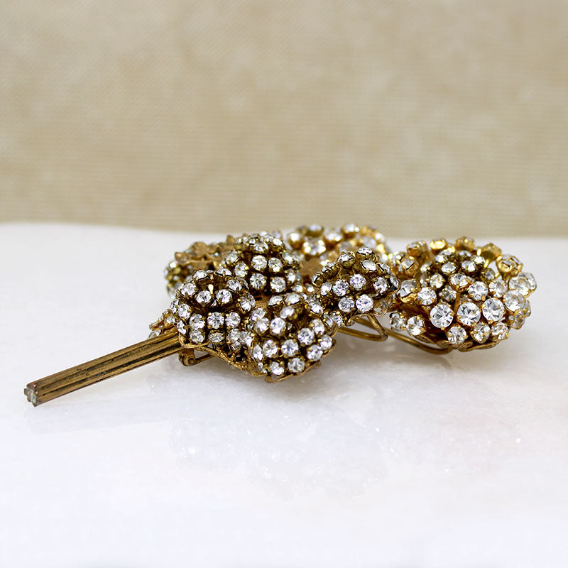 Fabulous Oversized Corsage Brooch by Hagler N.Y.C.