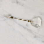 Debonair Crystal Arrow Jabot Pin