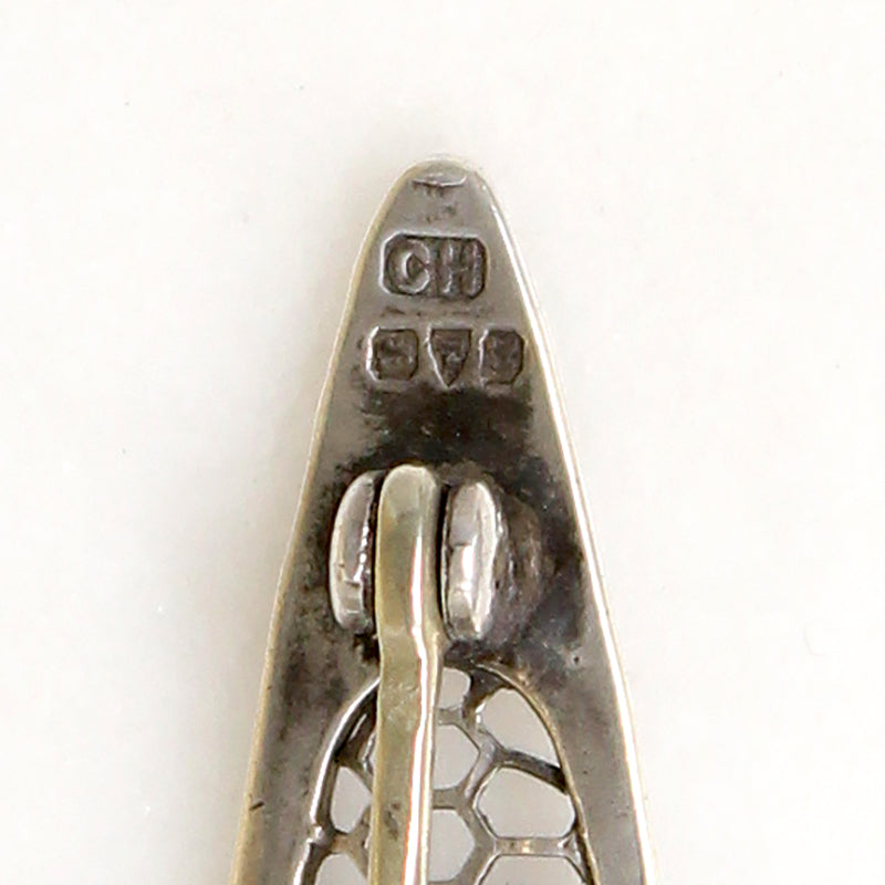 Arts & Crafts Sterling Silver Bar Pin by Chas Horner
