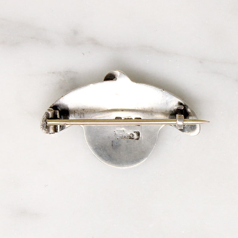 Juicy English Arts & Crafts Blueberry Brooch