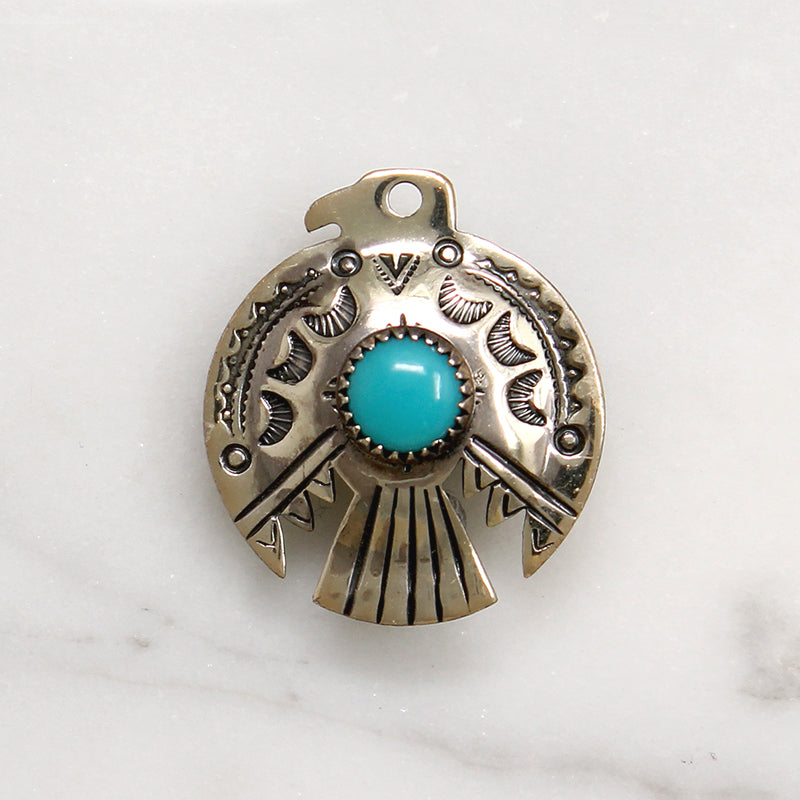 Bell Trading Post Sterling Silver Eagle Brooch 