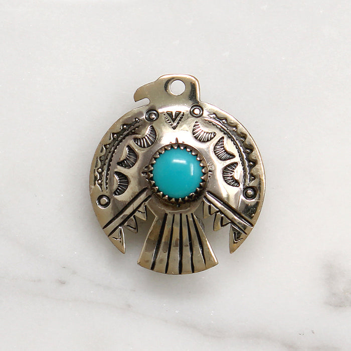 Bell Trading Post Sterling Silver Eagle Brooch 