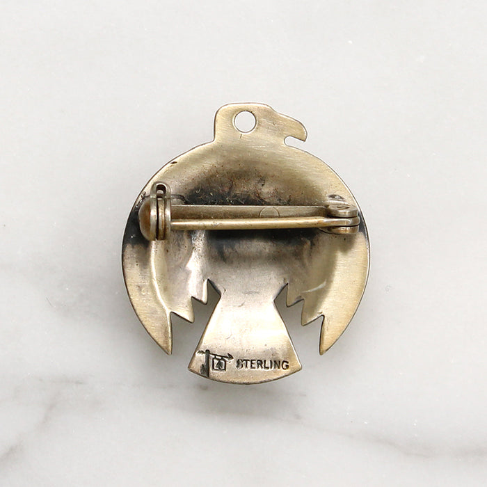 Bell Trading Post Sterling Silver Eagle Brooch 