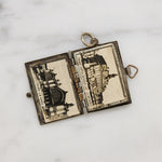Miniature Parisian Souvenir Picture Book Pendant