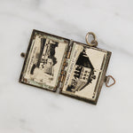 Miniature Parisian Souvenir Picture Book Pendant