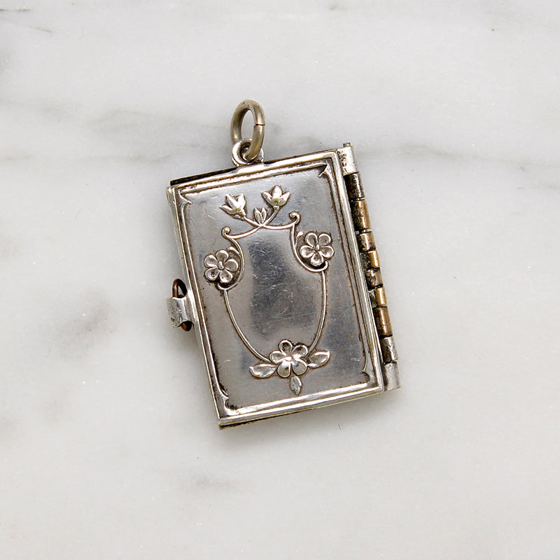 Miniature Parisian Souvenir Picture Book Pendant