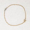 Delicate Diamond Two-Tone Gold Bracelet by brunet