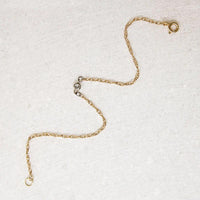 Delicate Diamond Two-Tone Gold Bracelet by brunet