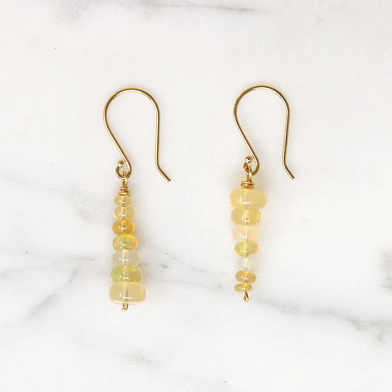 Opposite Opal Earrings by brunet