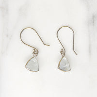 Aquamarine Trillions in White Gold Earrings by brunet