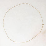 Tiny Pearl Stations Necklace by brunet