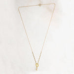 Twisted 18k "O" Pearl Necklace by brunet