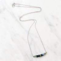 October Opals Olio Arc Necklace by brunet