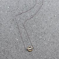 Petite Pearls in White Gold "O" Necklace by brunet