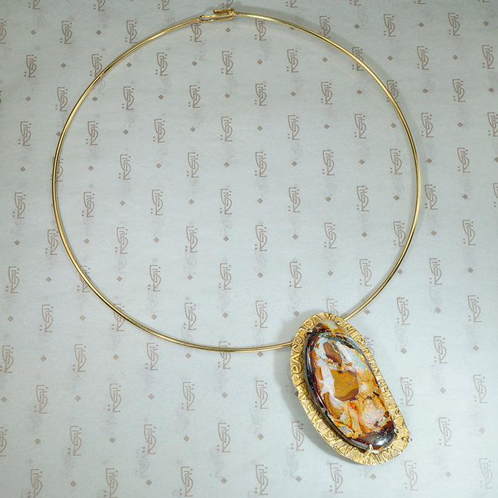 Marianne Hunter: A Woman Stands for Peace Necklace