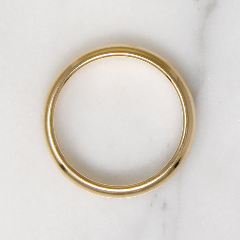 Voluptuous Comfort Fit 14k Gold Artcarved Band