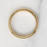 Voluptuous Comfort Fit 14k Gold Artcarved Band