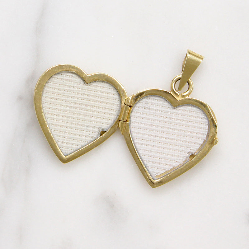 Sweet Heart 14k Gold Locket
