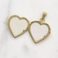 Sweet Heart 14k Gold Locket