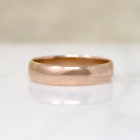 Antique 14k Rosy Gold Size 9.75 Wedding Band