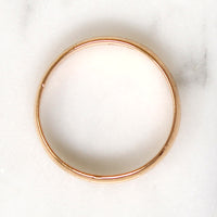 Antique 14k Rosy Gold Size 9.75 Wedding Band